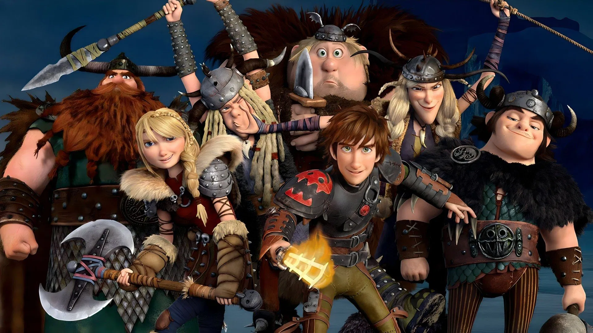 Як приборкати дракона: Анімаційна колекція / How to Train Your Dragon Animated Collection (2010-2023) image
